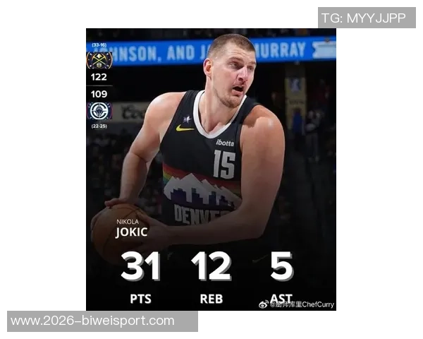 约基奇全能表现引领掘金强势前进持续刷新篮球认知界限